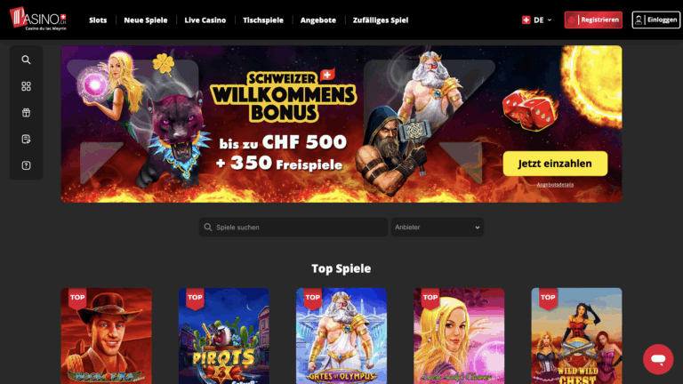 Der Willkommensbonus des casinos pasino.ch