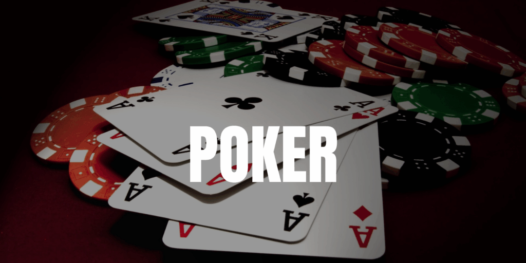 Karten und Chips für Poker