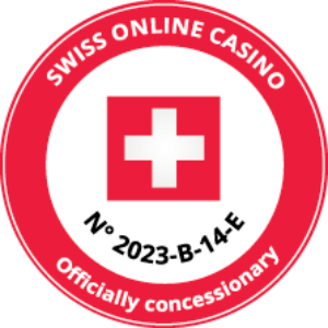Abzeichen von Konzession für Schweizer Online Casinos
