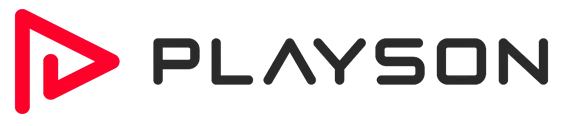 Spielehersteller 40 Playson Logo