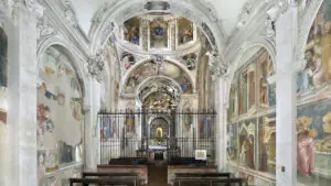 Santuario dei Ghirli Lugano Innenansicht – Historische Kapelle Tessin