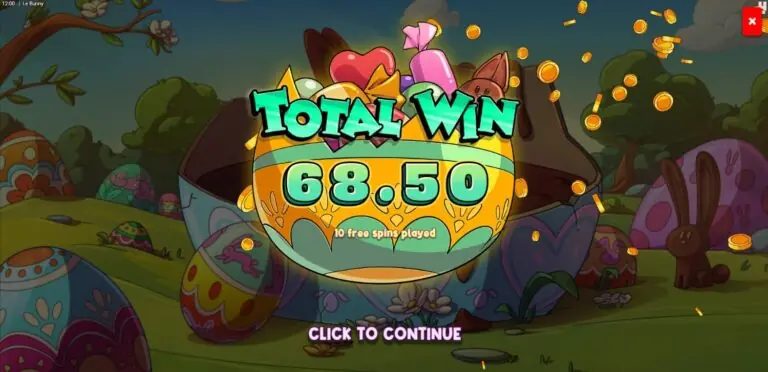 Le Bunny Slot Screenshot – Bonus-Runde von Hacksaw Gaming