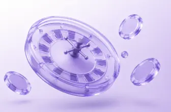 Illustration eines Roulettekessels mit Jetons als Symbol für Roulette im Online Casino