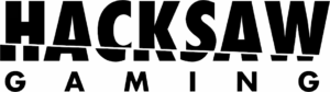 Logo von Hacksaw Gaming, Spielehersteller für Online Casino Slots in der Schweiz